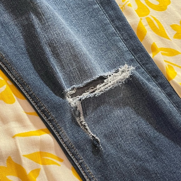 👖 RAG & BONE Blue Distressed Vashon Skinny Jeans Size 29. EUC - Picture 12 of 13